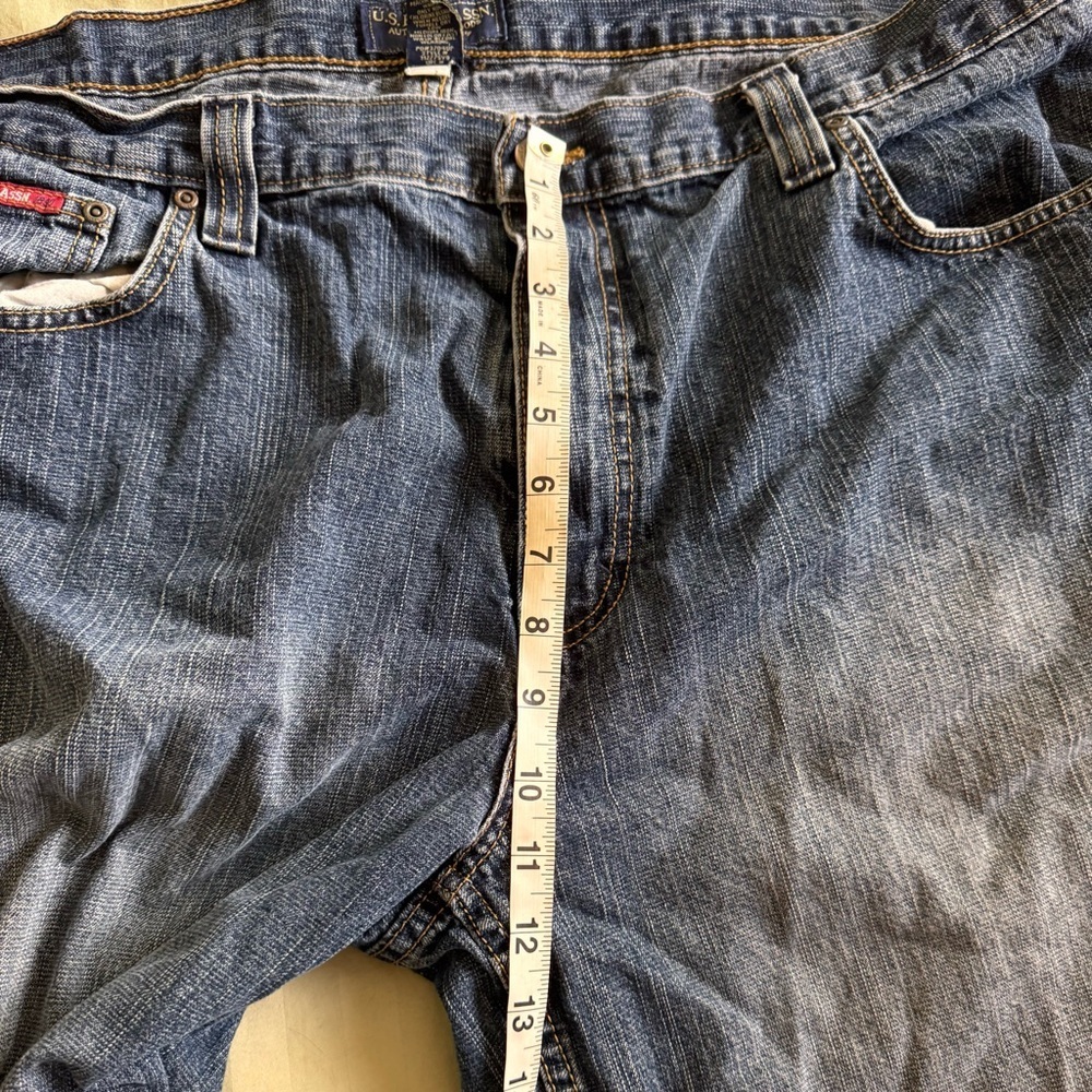 U.S. Polo Assn. Indigo Jean Shorts Size 40 - Picture 7 of 11
